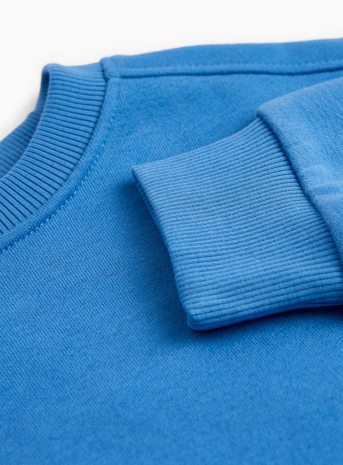 Bright Blue Crew Neck Sweatshirt 11 years - Image 2 thumbnail